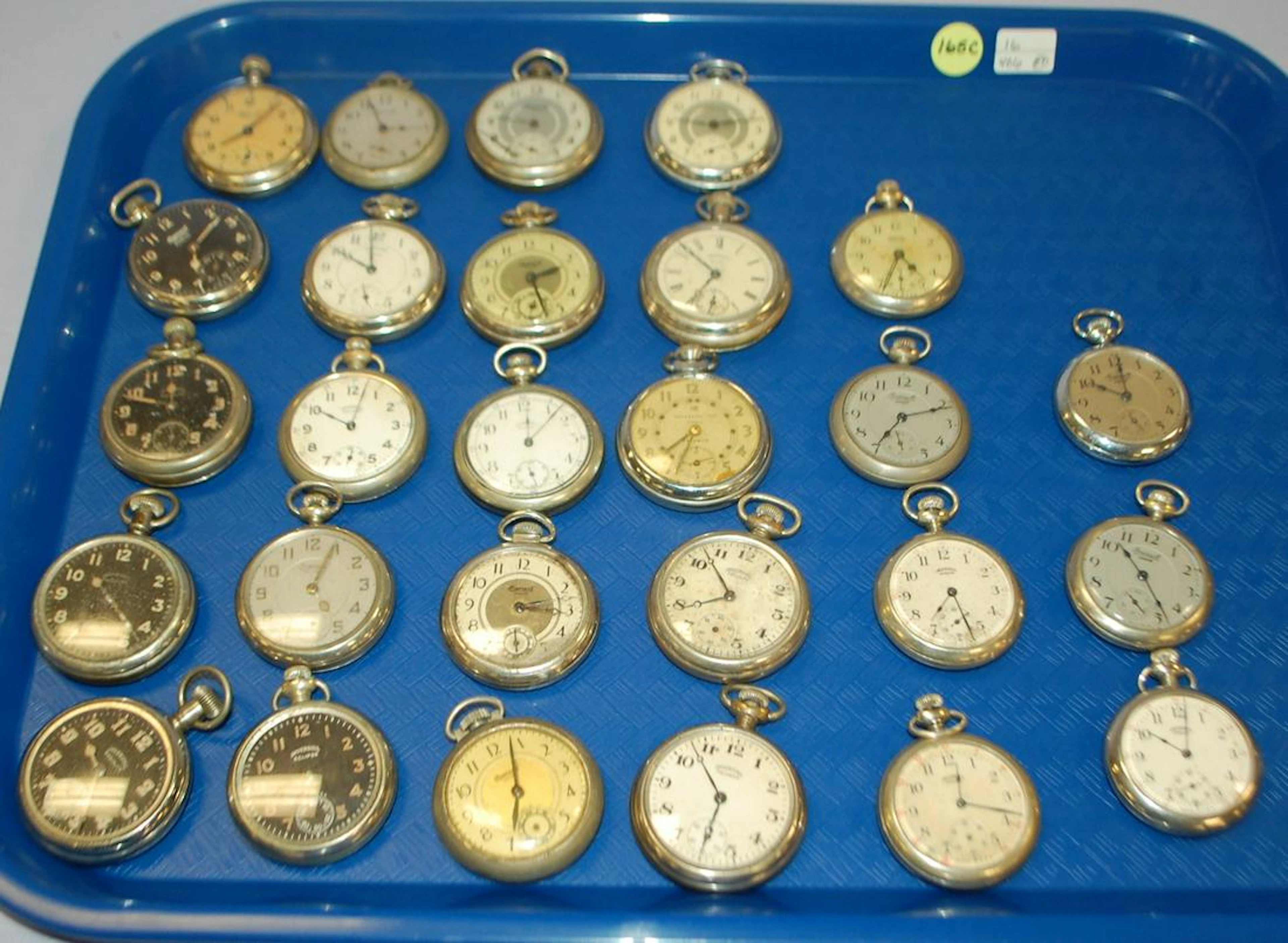 24 Ingersoll Dollar Pocket Watches