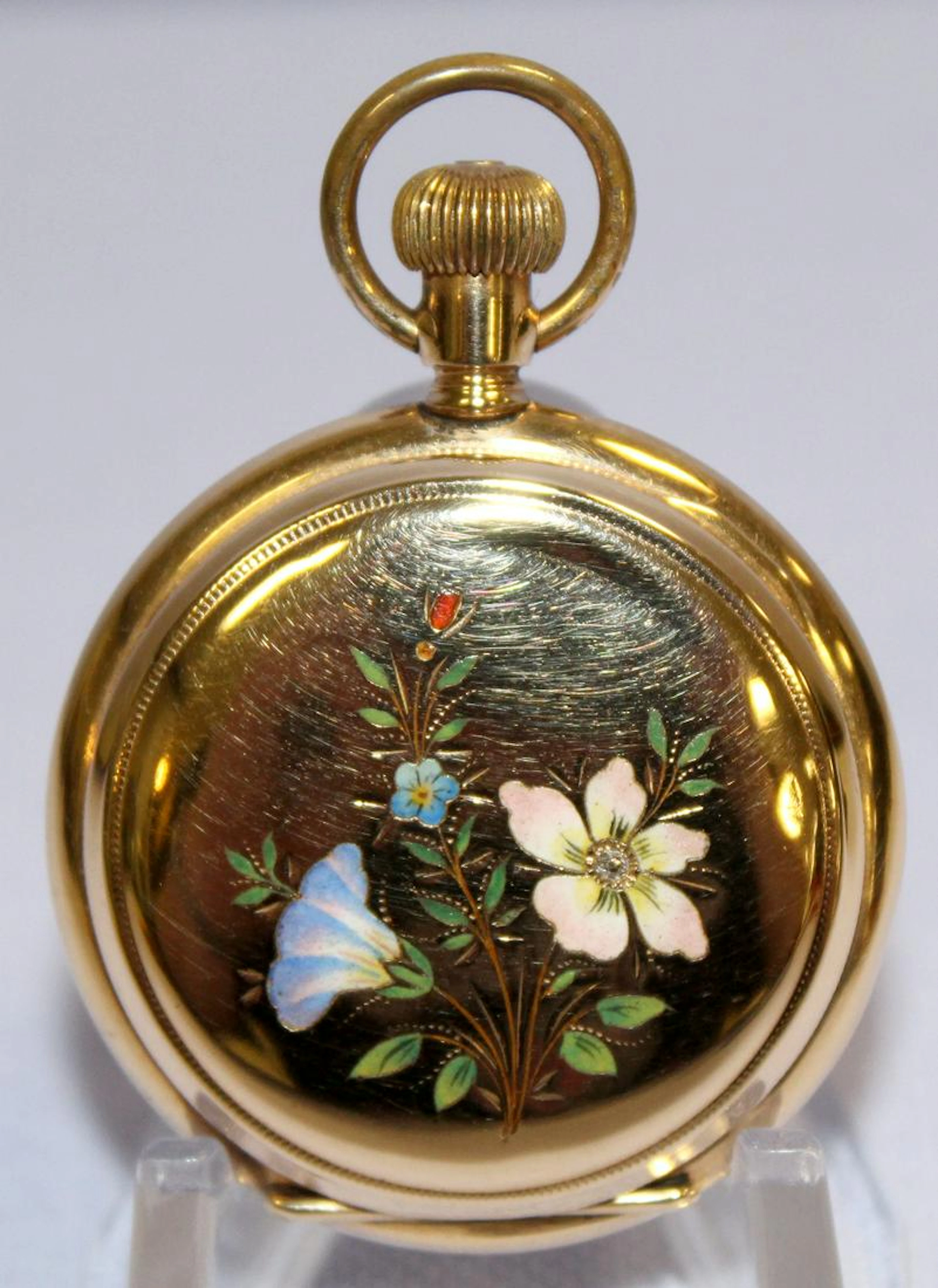 14K Elgin M1 7-15J 0S HC Pocket Watch
