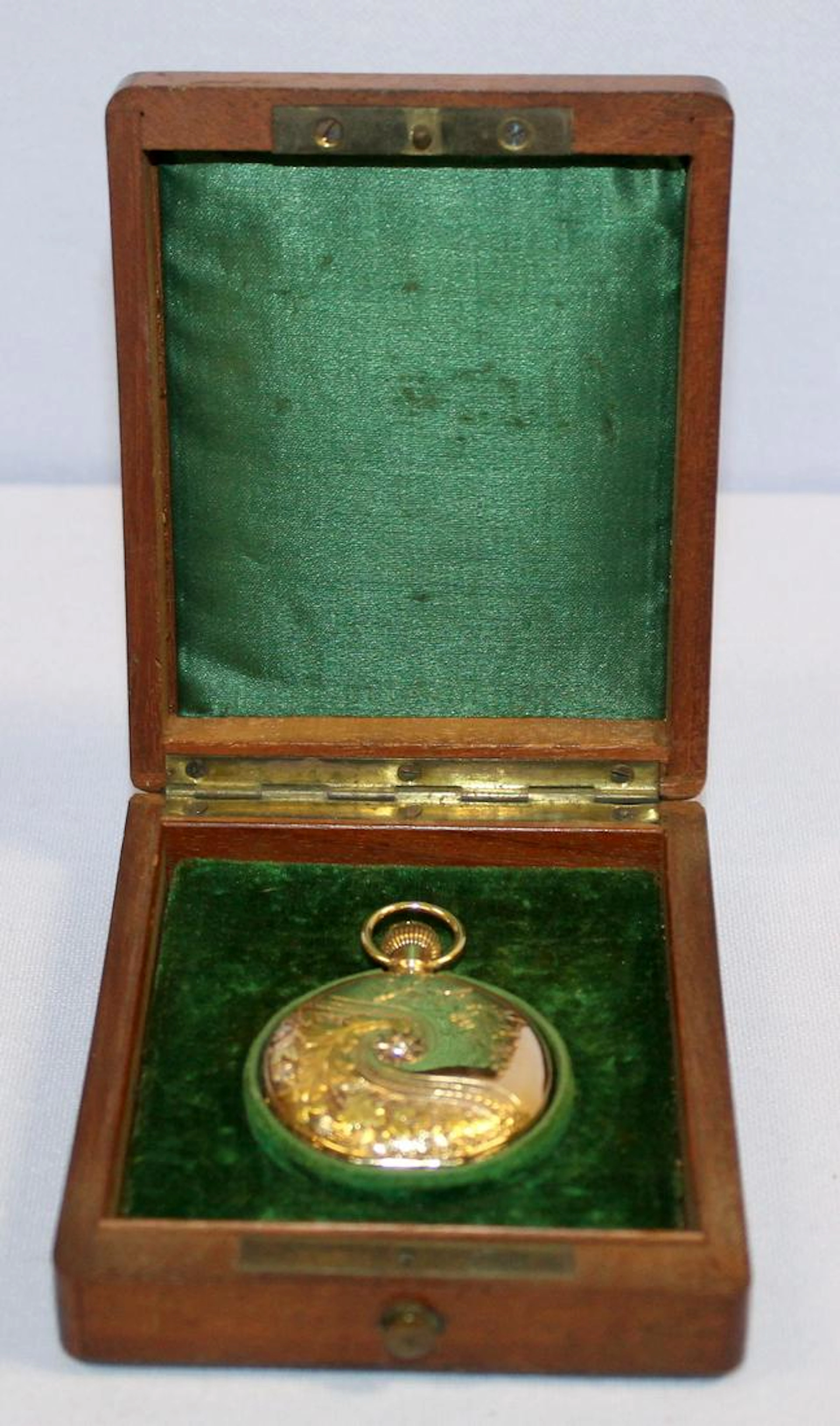 14KYG Elgin M2 7-15J 6S Pocket Watch