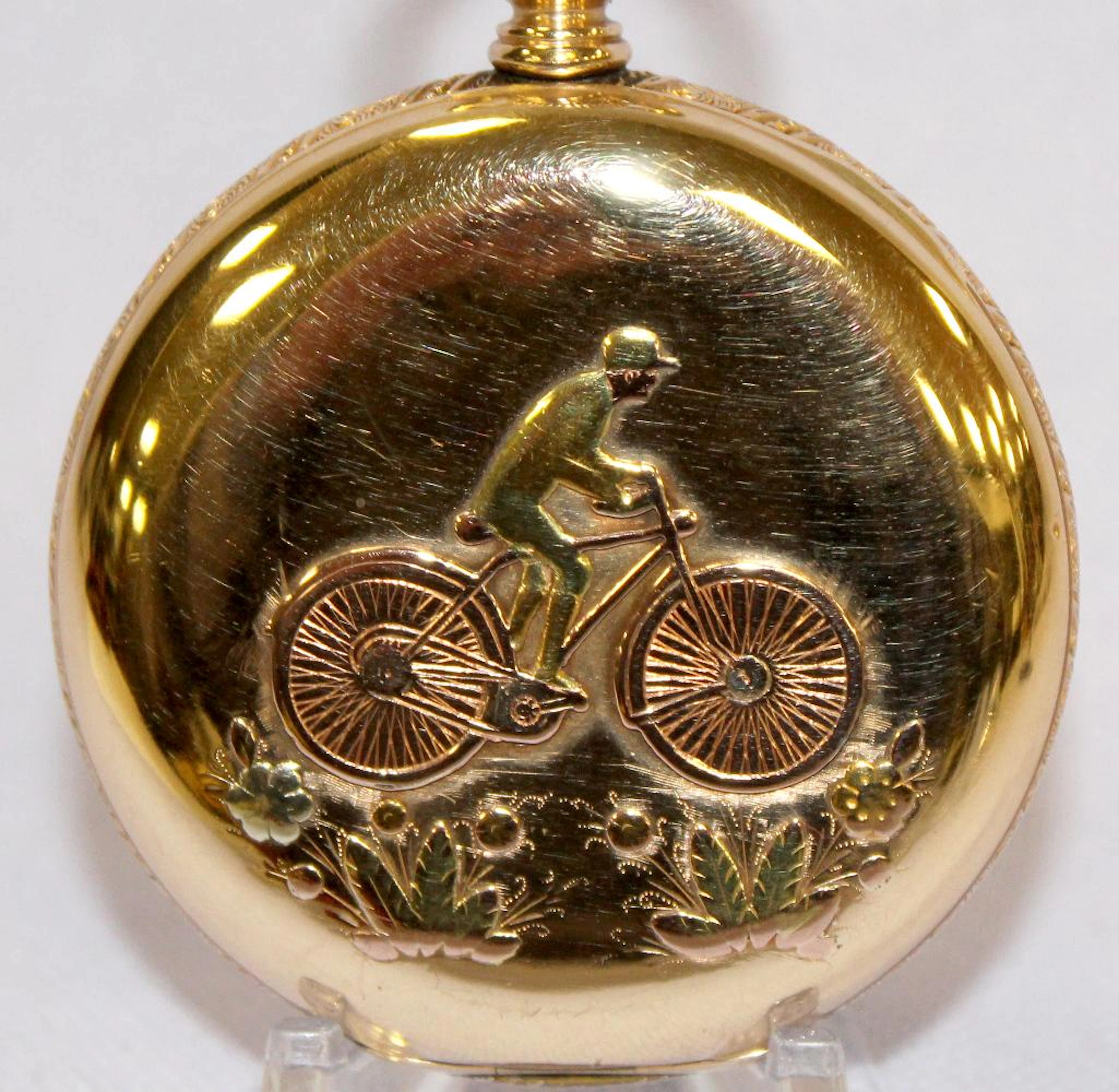 Columbus W. Co. 7-17J 16S HC Pocket Watch