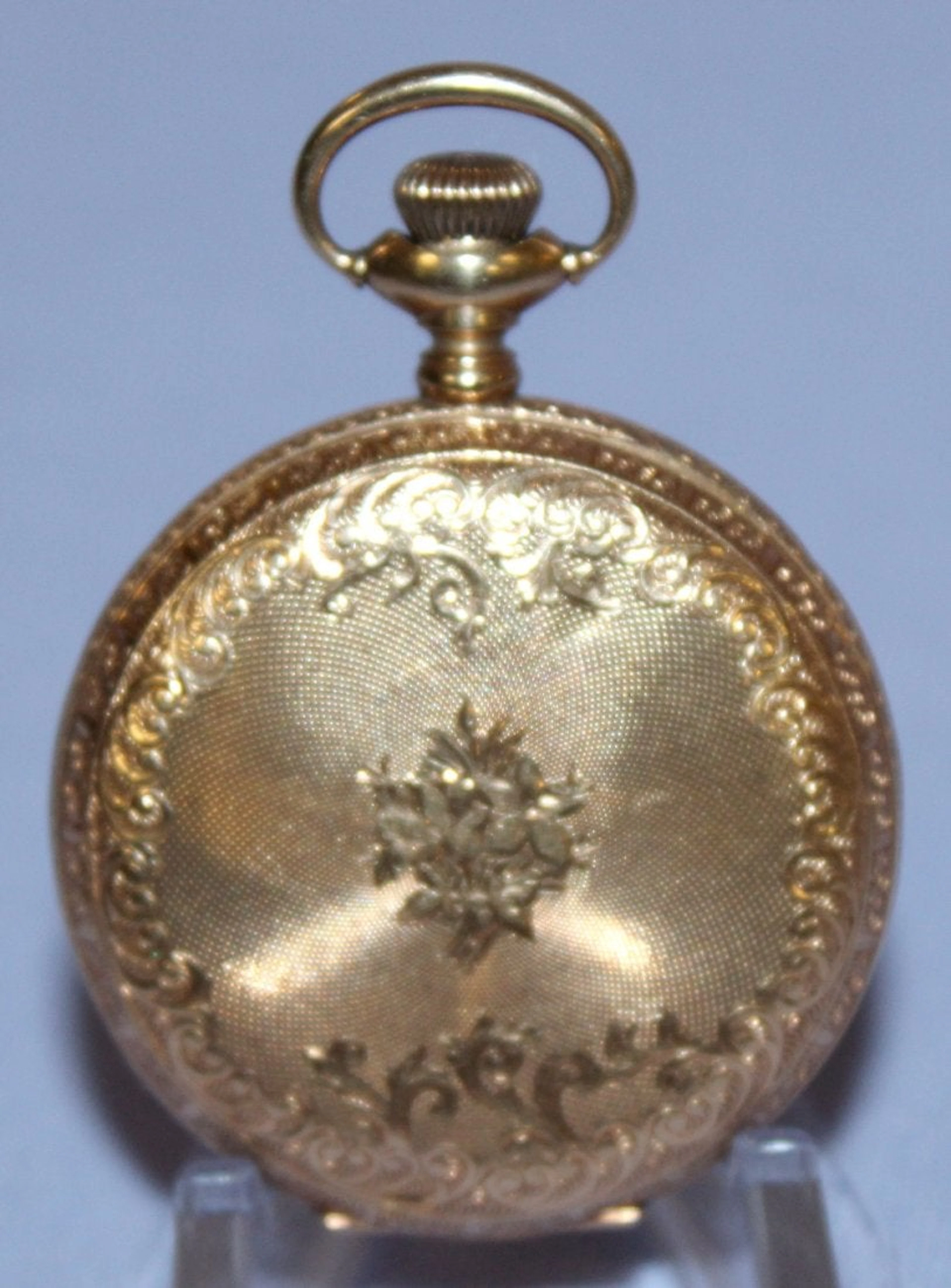 14K YG Elgin M2 15J 6S HC Pocket Watch