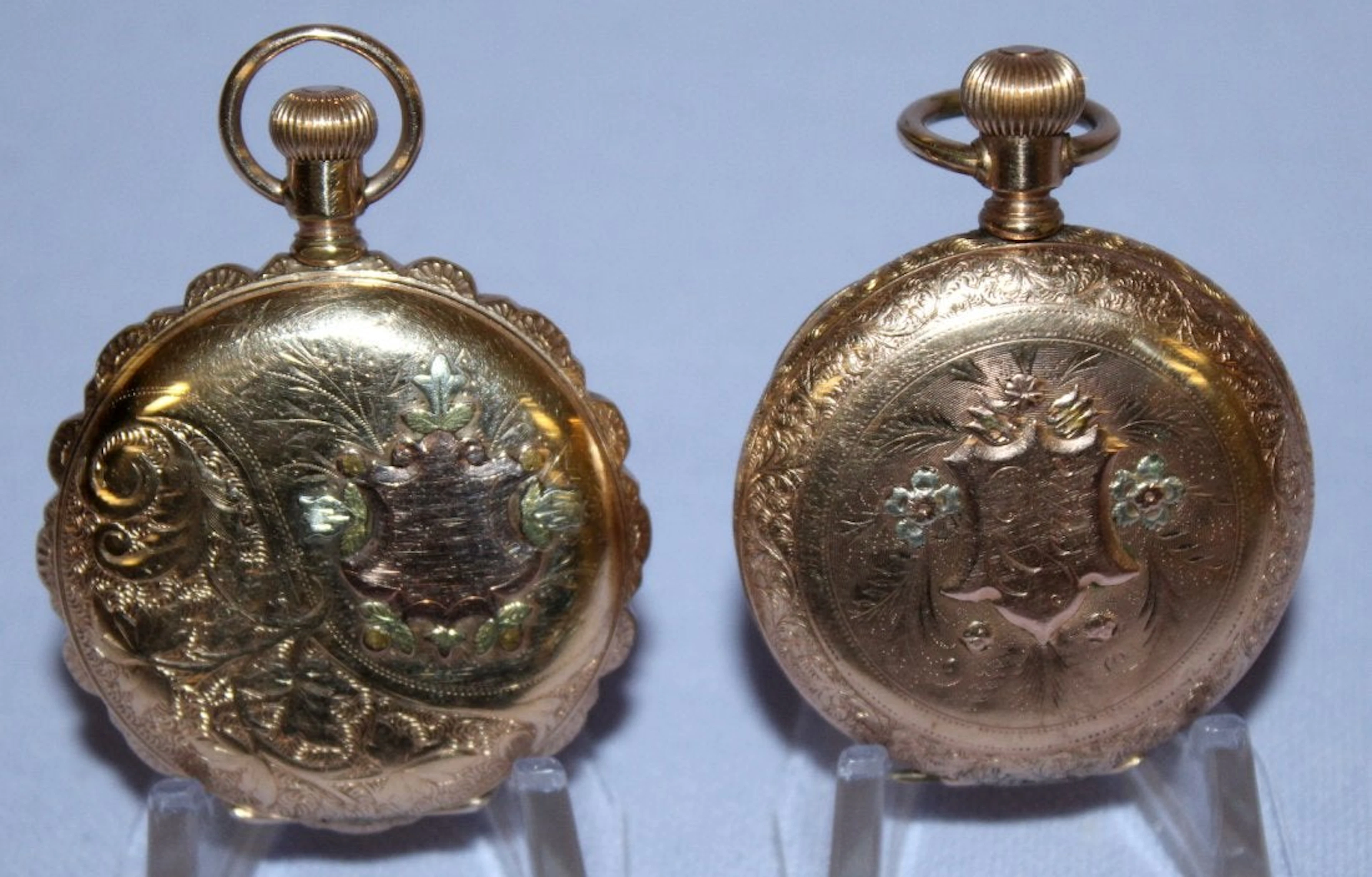 2 GF HC Pocket Watches - Elgin & Illinois