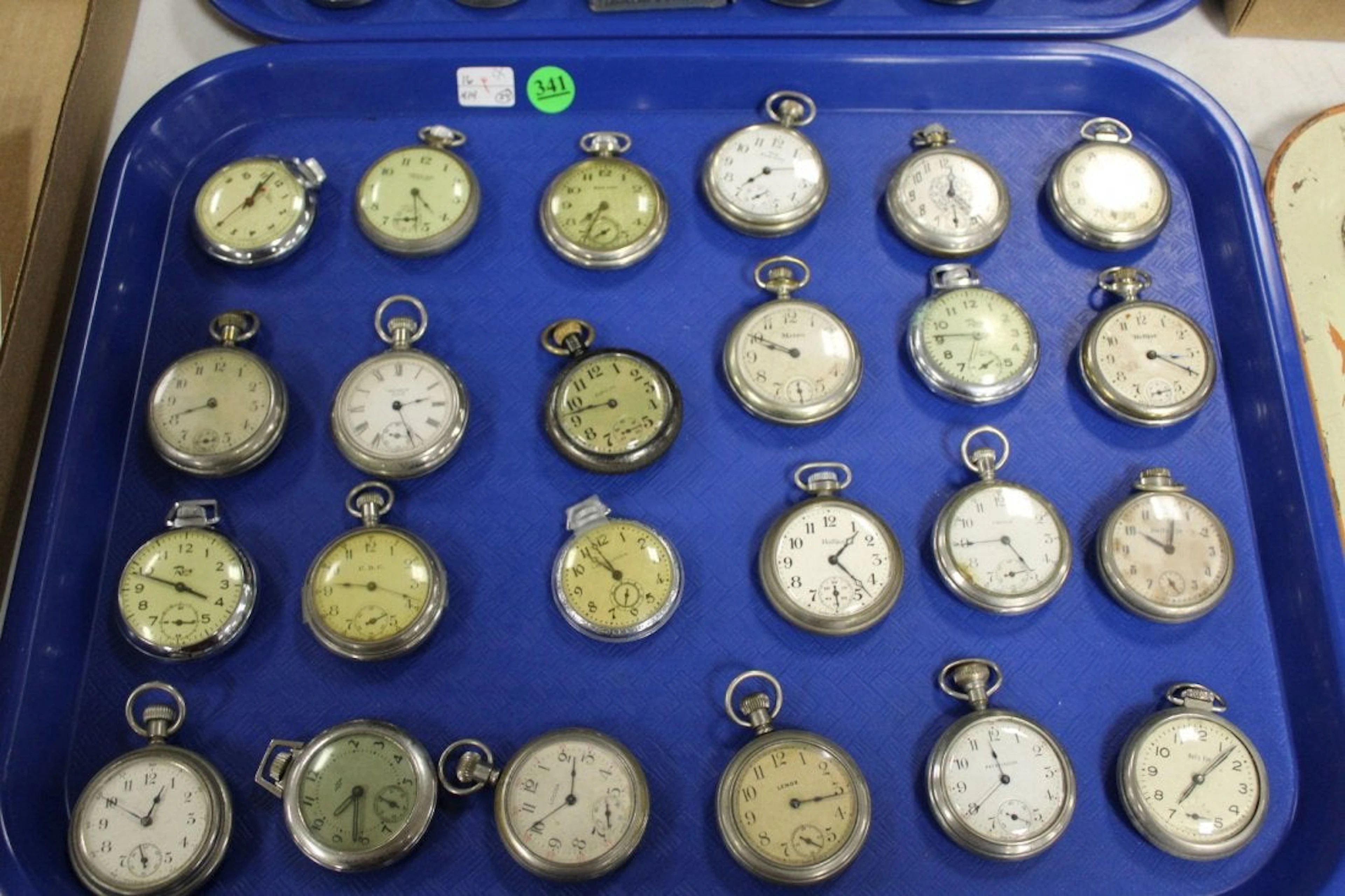 24 Miscellaneous Dollar Pocket Watches