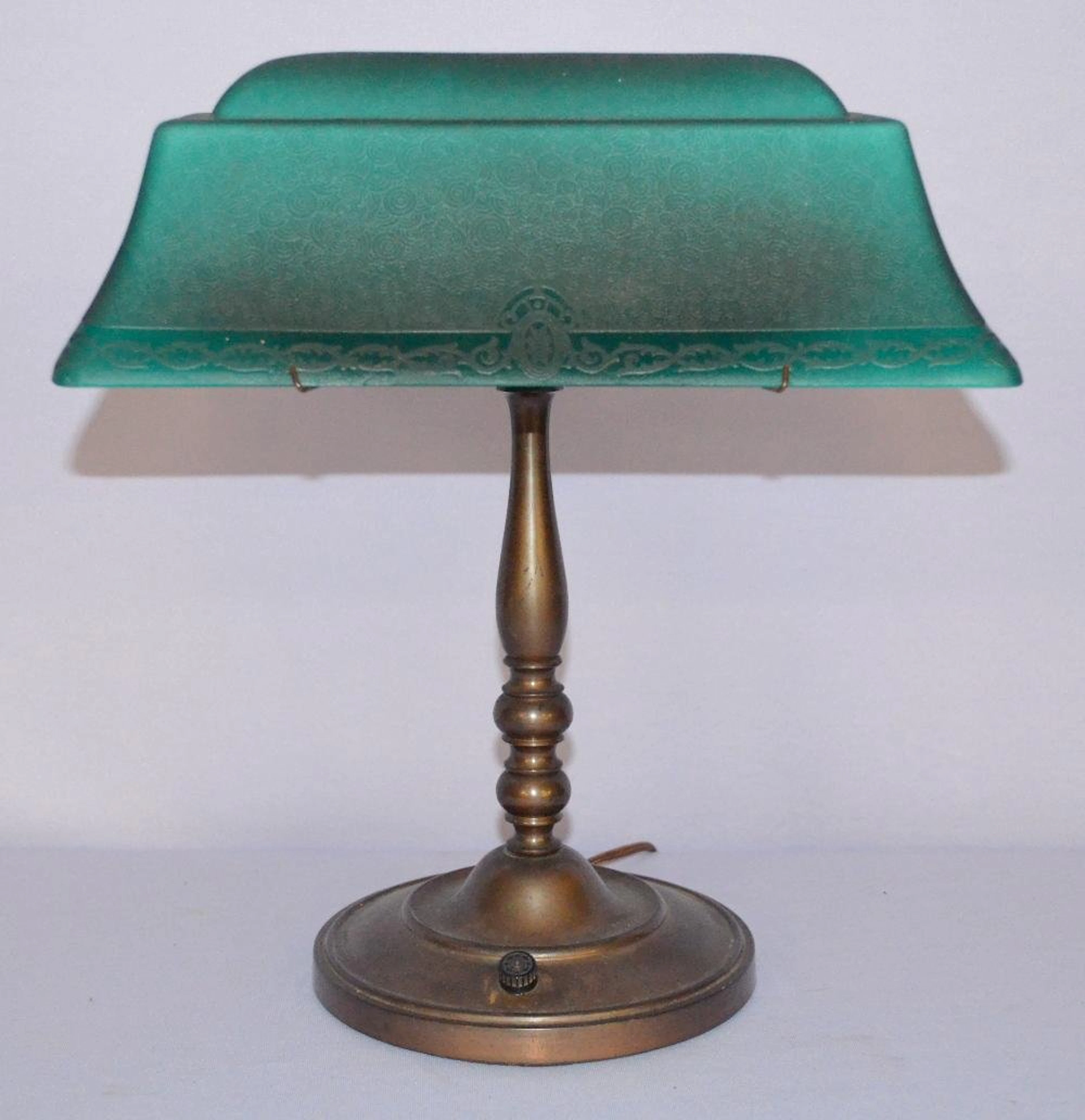 Antique Emeralite #9 Daylight Desk Lamp