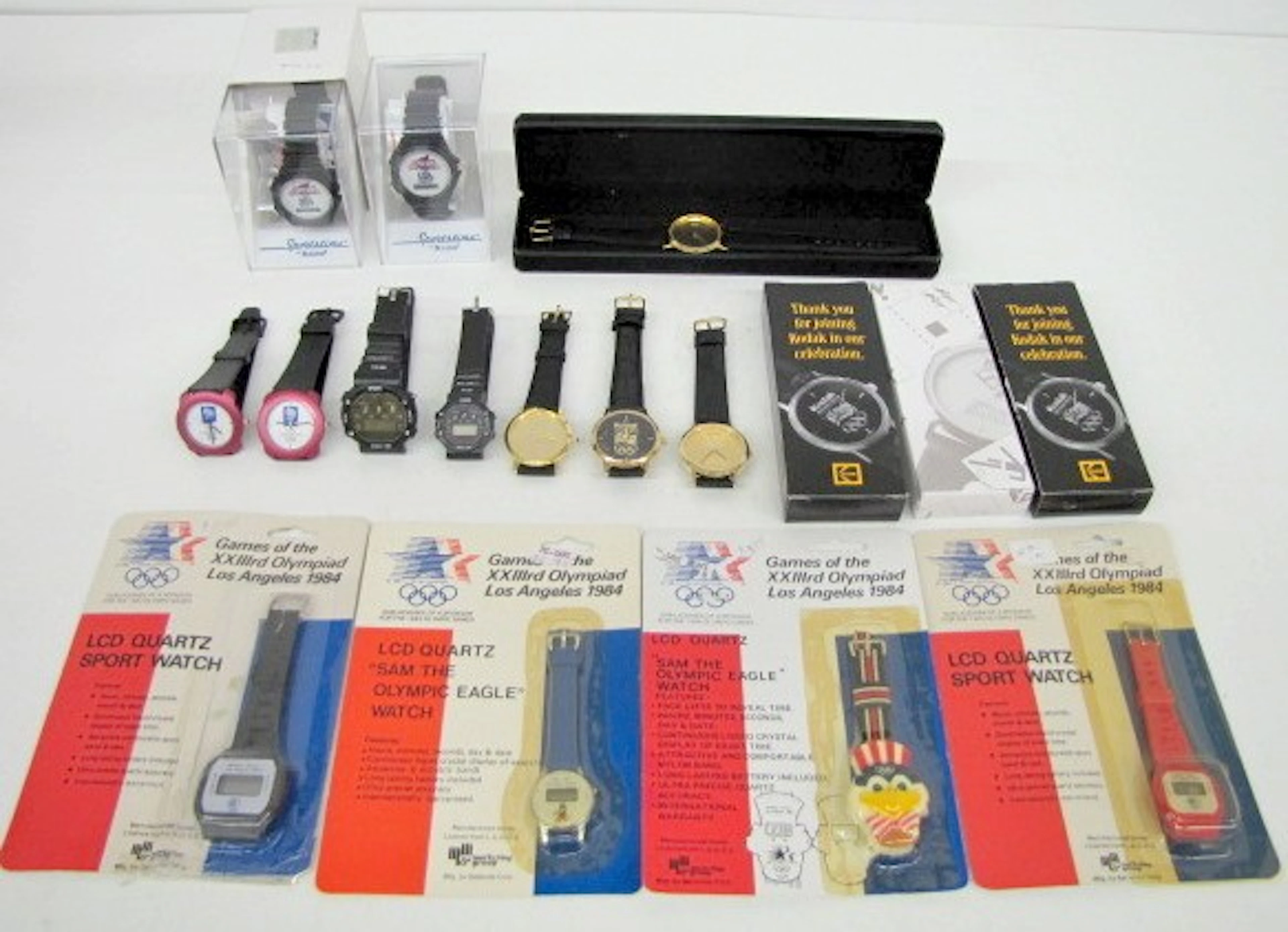 99W: 17 U.S.A. Olympics & Other Wrist Watches