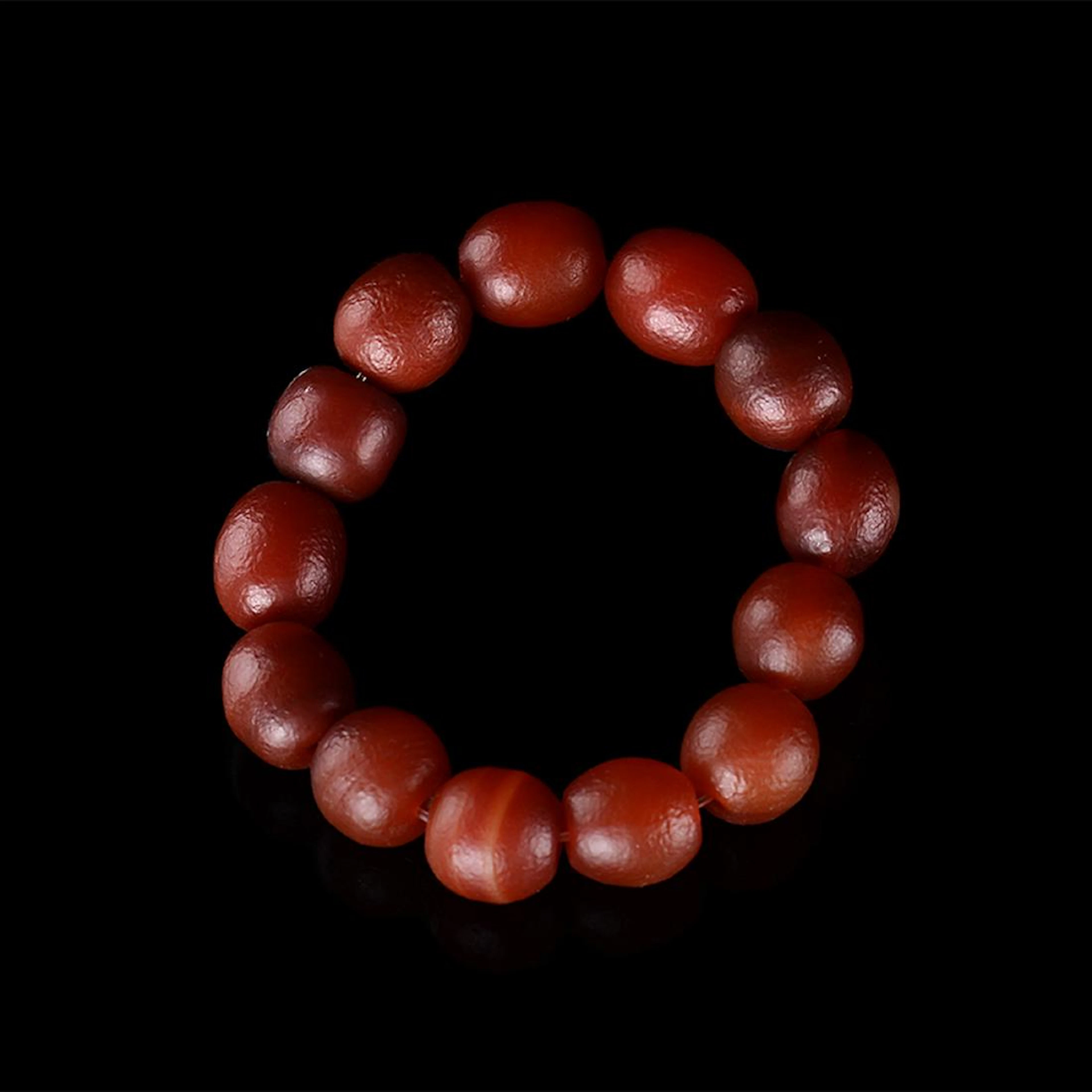 Chinese cherry red agate bracelet