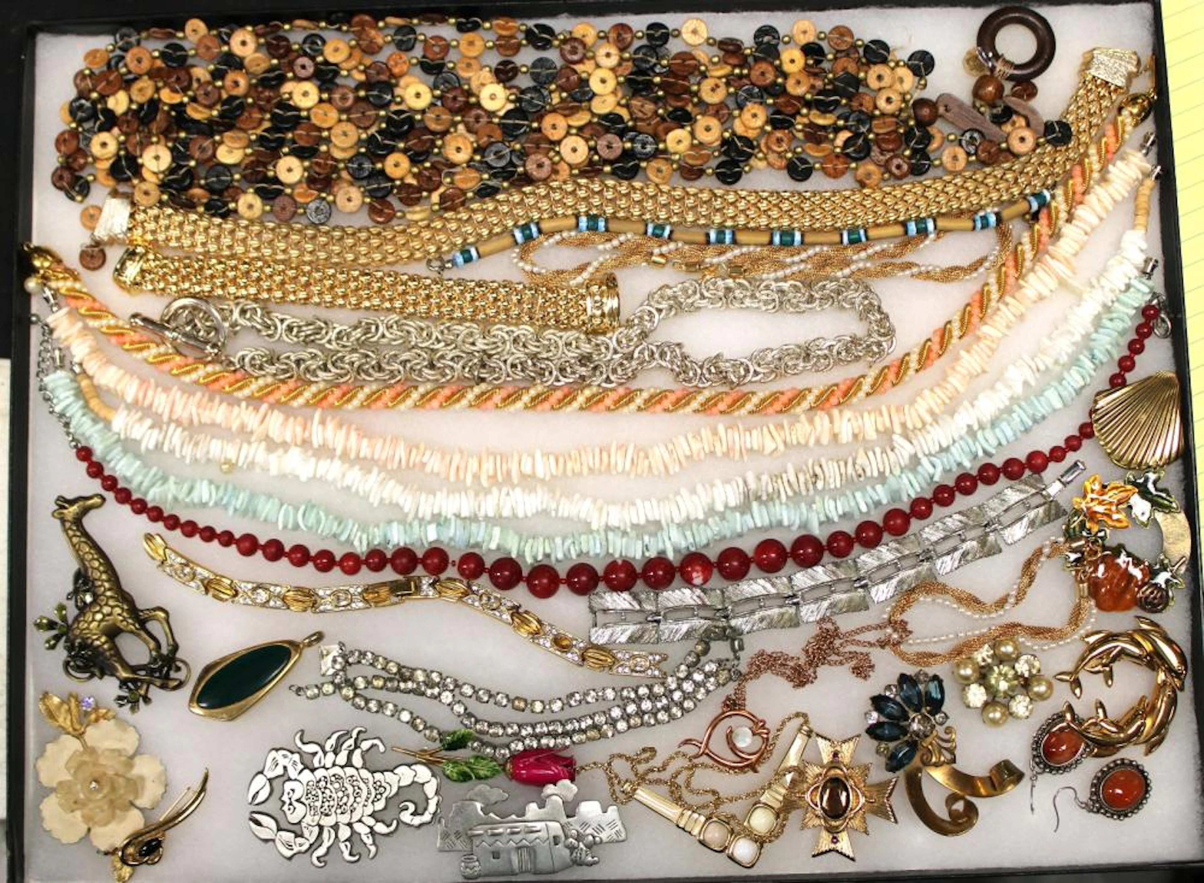 Lot of Costume Jewelry and Jewelry