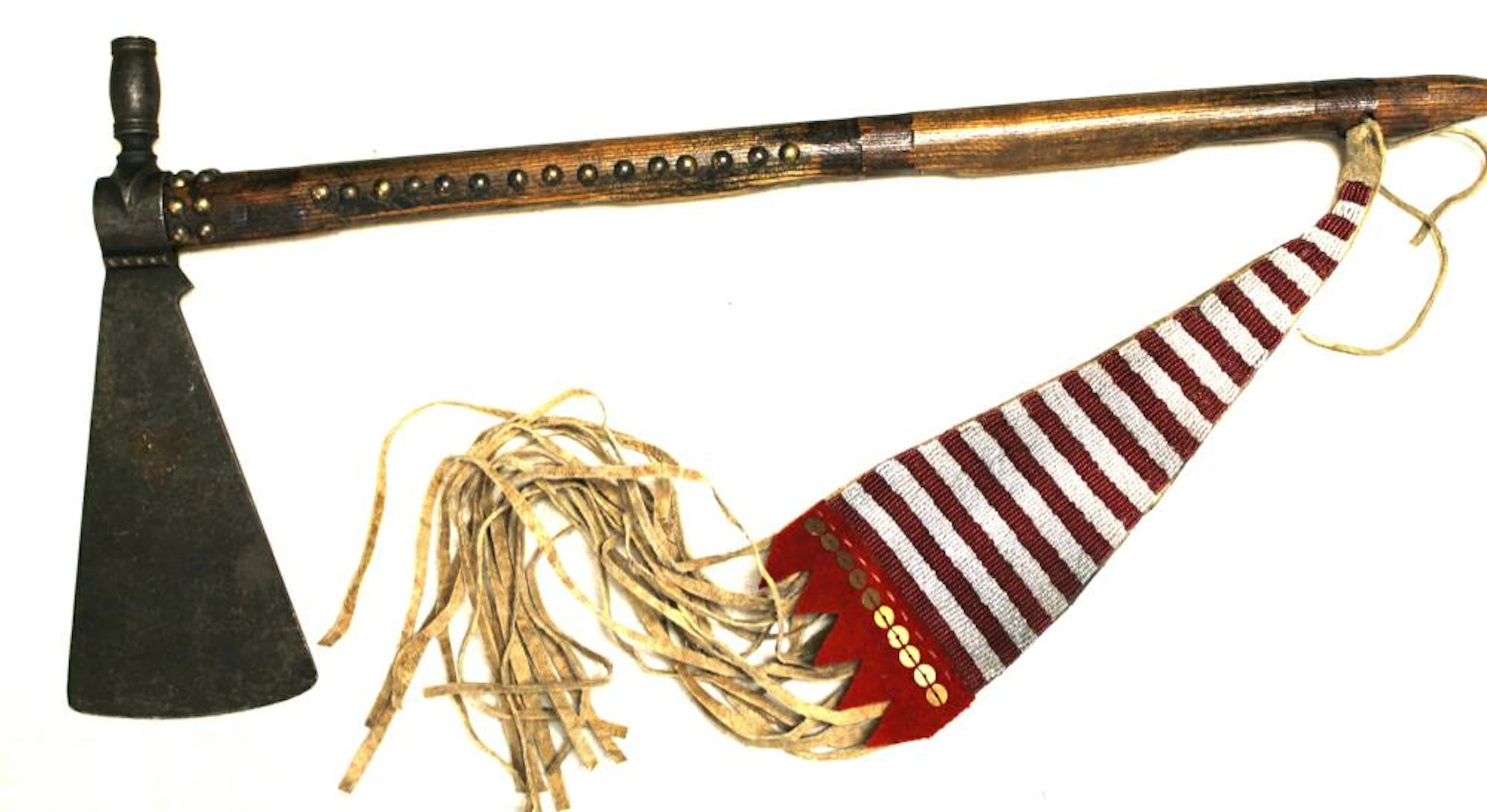 Peace Pipe Tomhawk File Branded