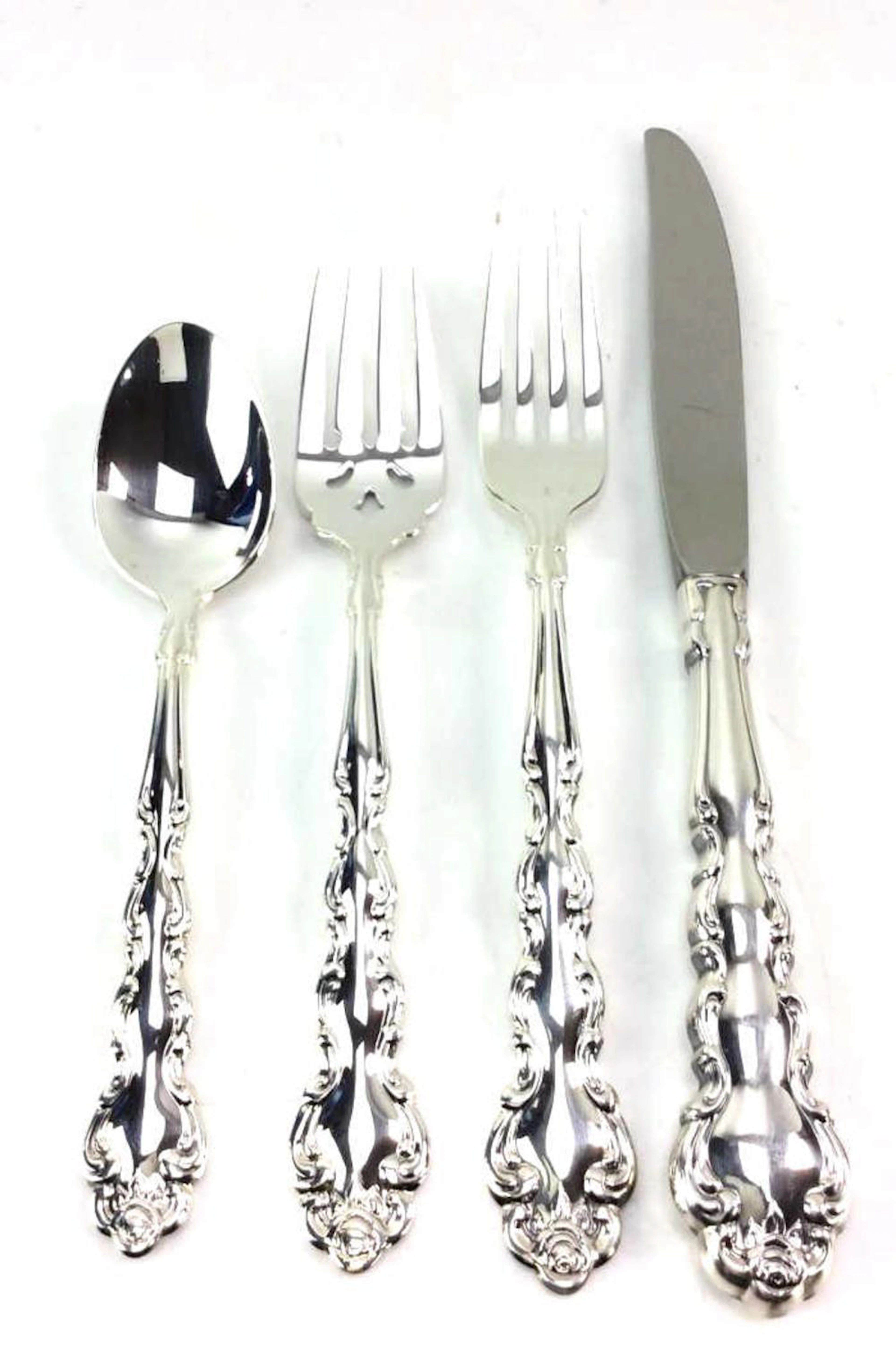 54Pc. Oneida Community Silver Plate Flatware
