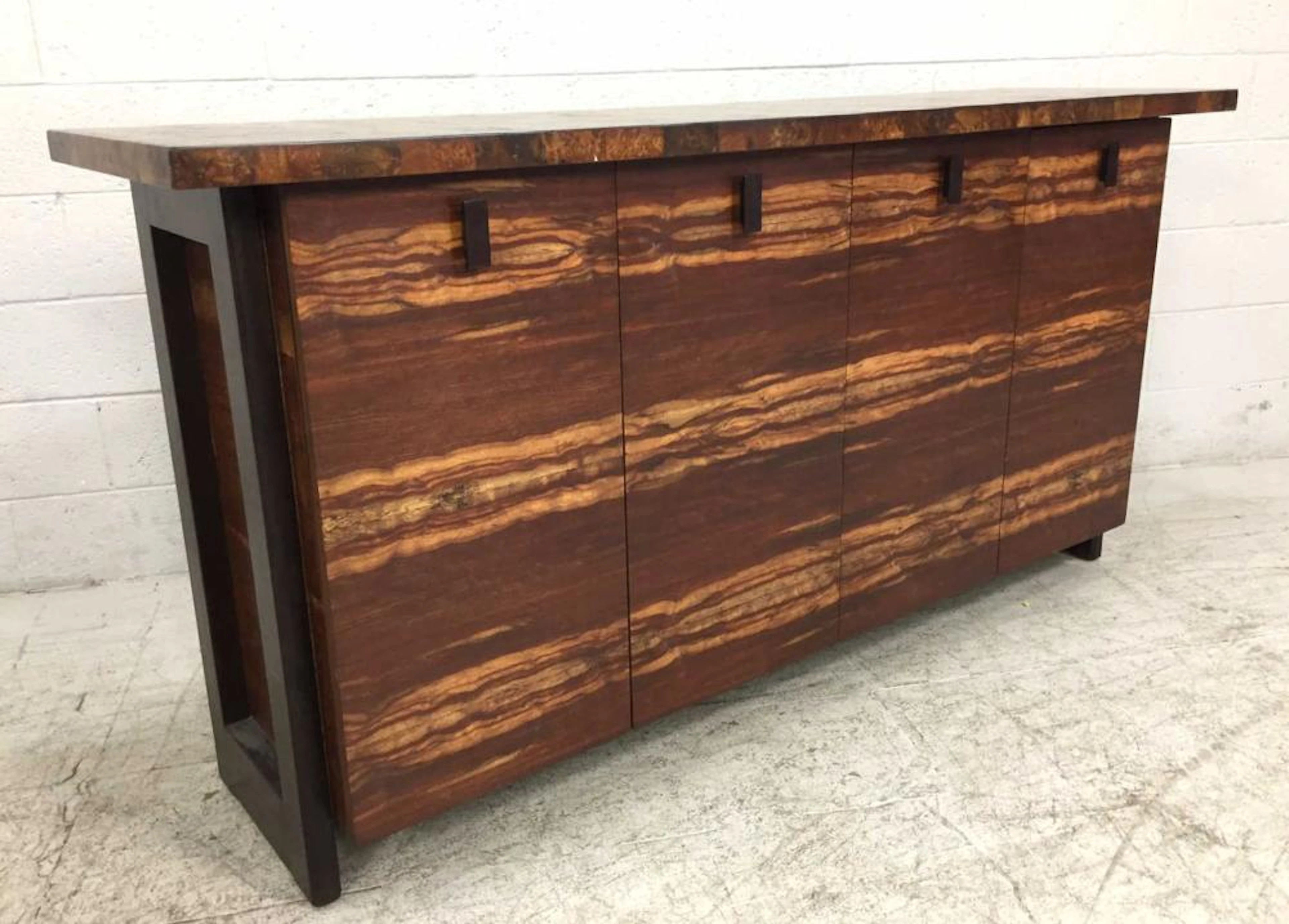 Modern Wood Credenza