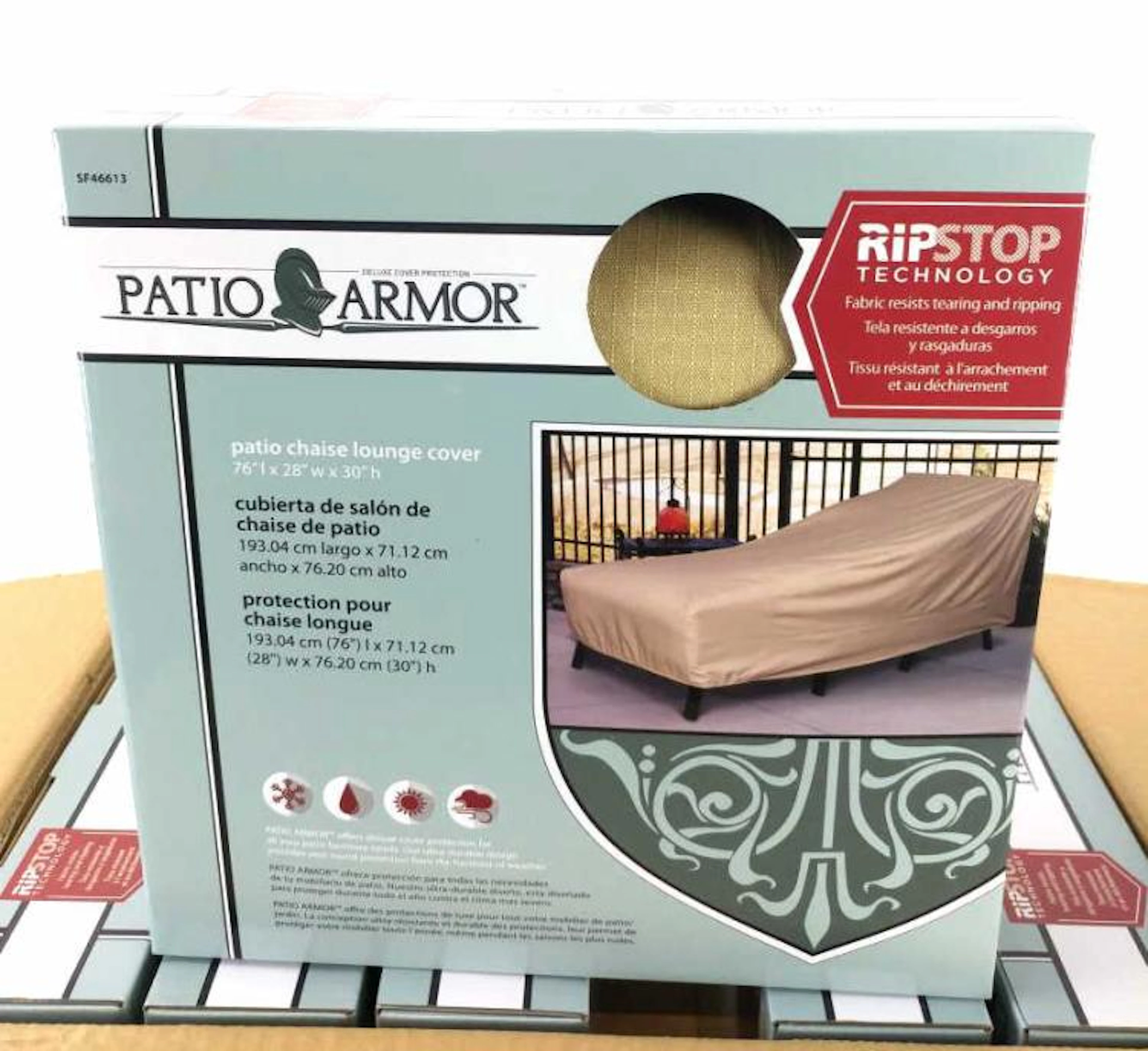 Set of 6 Chaise Lounge Covers