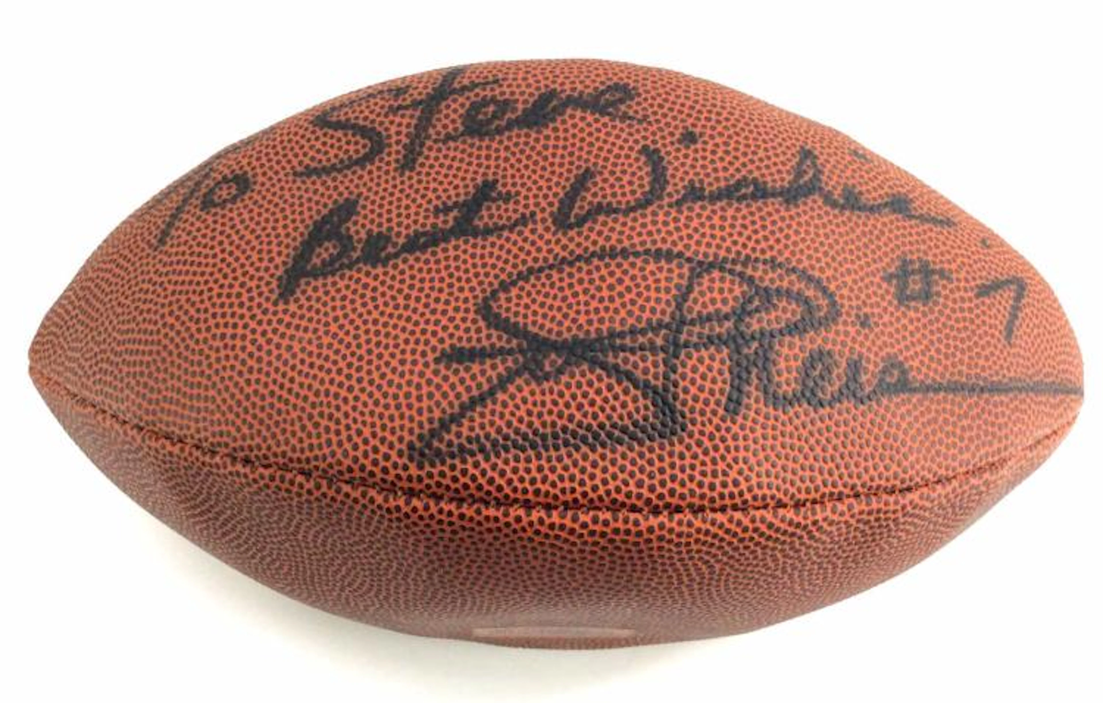 Signed Wilson NCAA Football