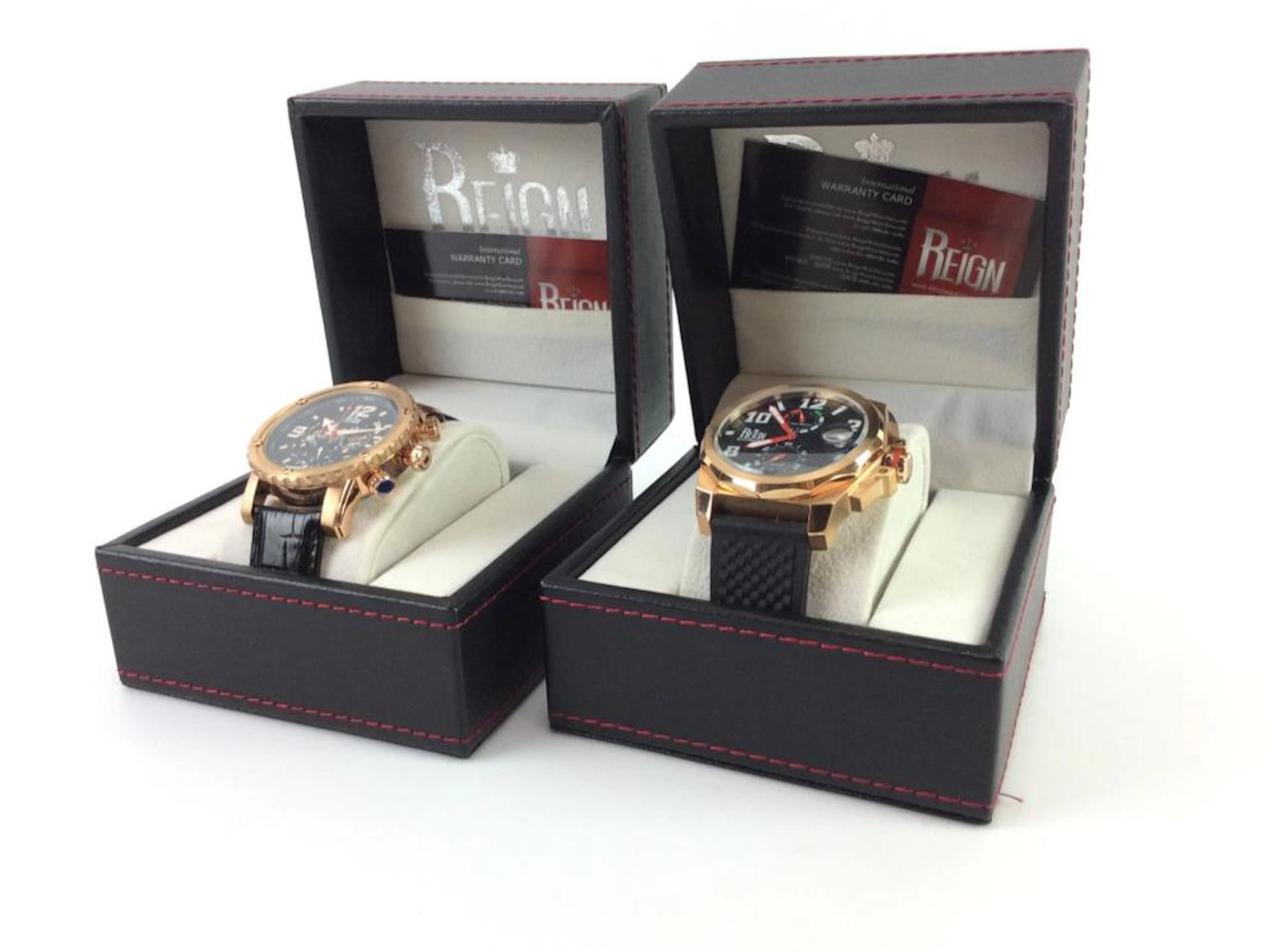 2pc Reign Mens Automatic Wristwatch Watch