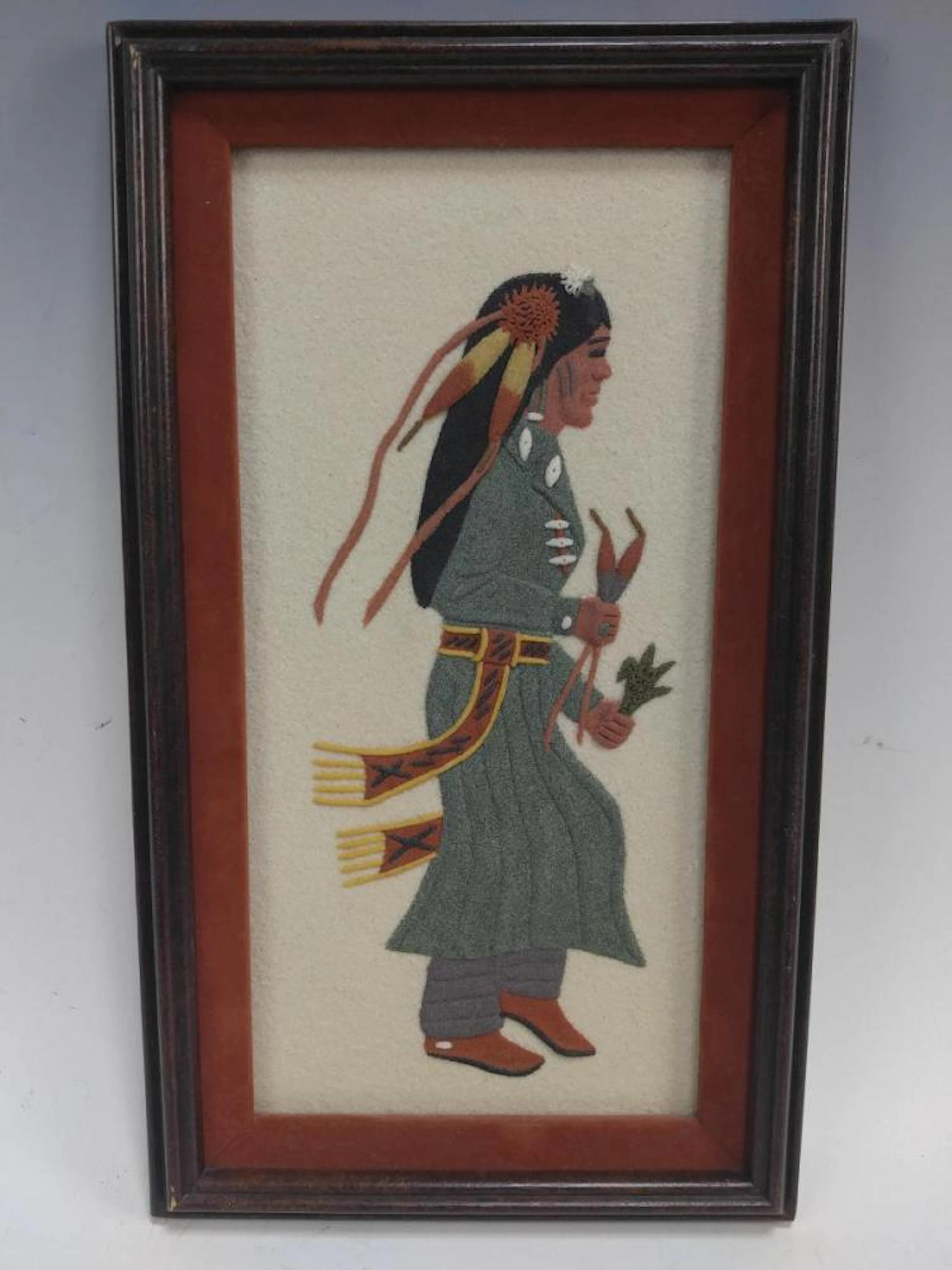 Ethel Toledo, "Yei Be Che Female" Sand Painting