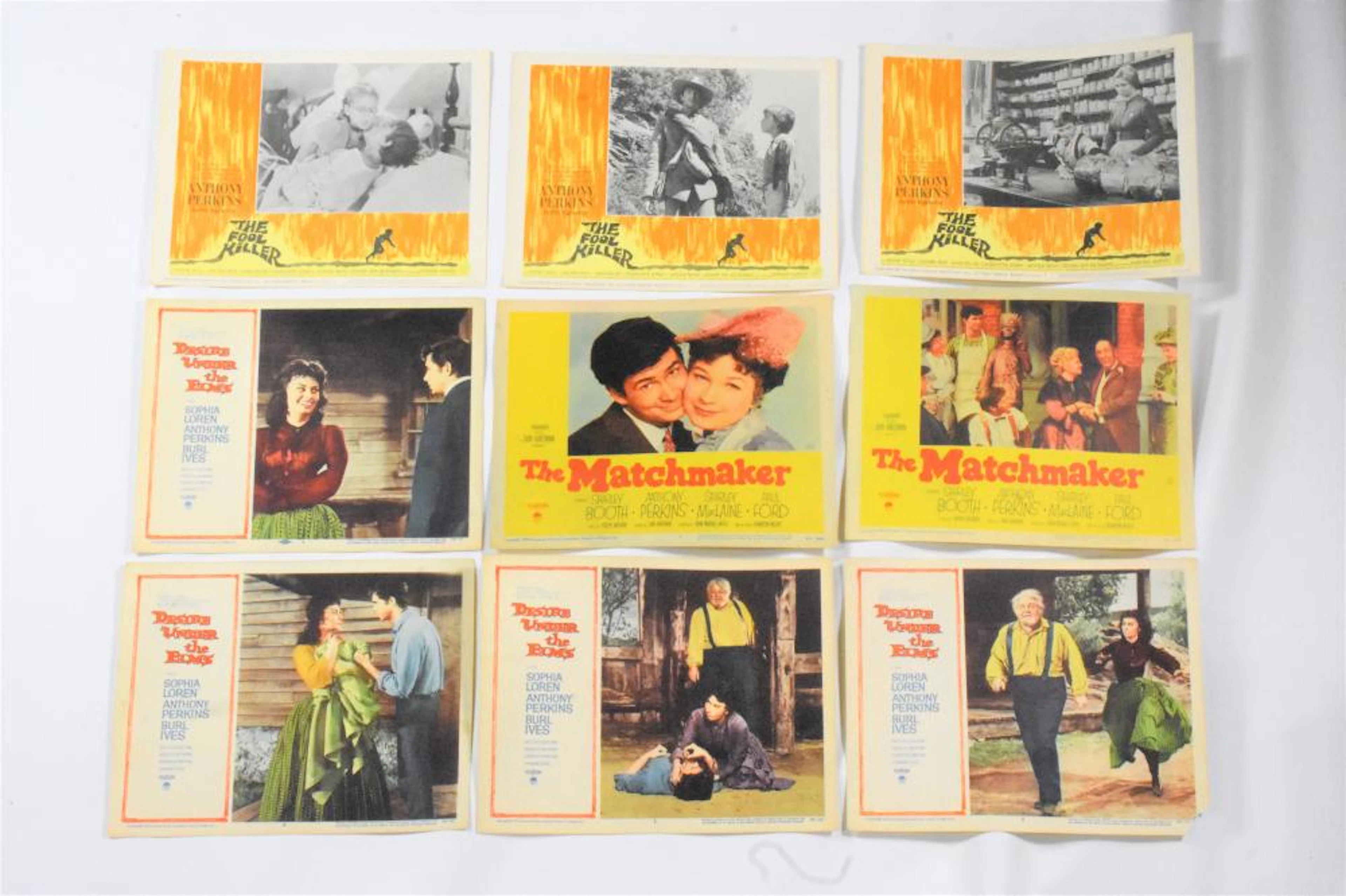 Anthony Perkins Movie Poster Grouping