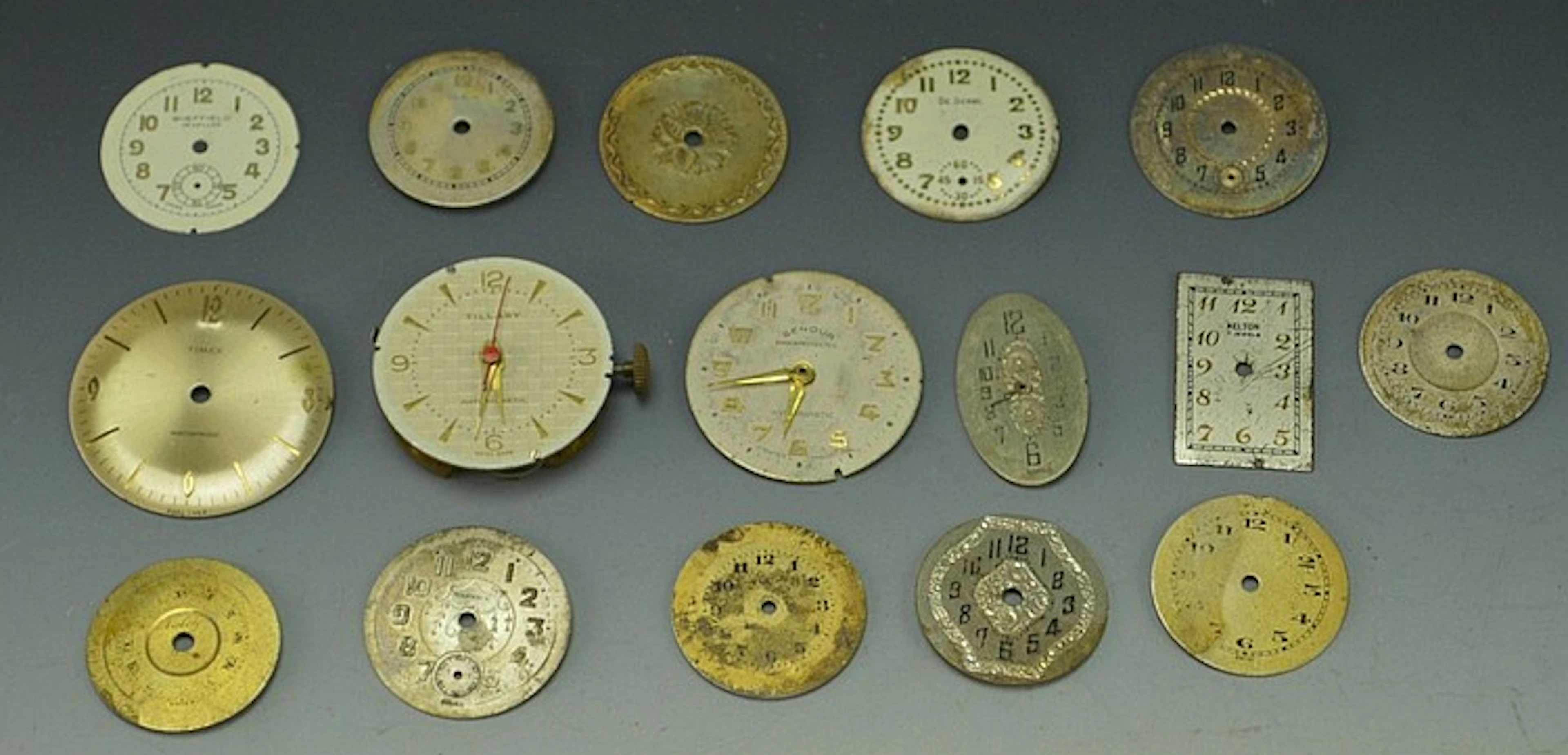 Pocket or Wristwatch Face Grouping