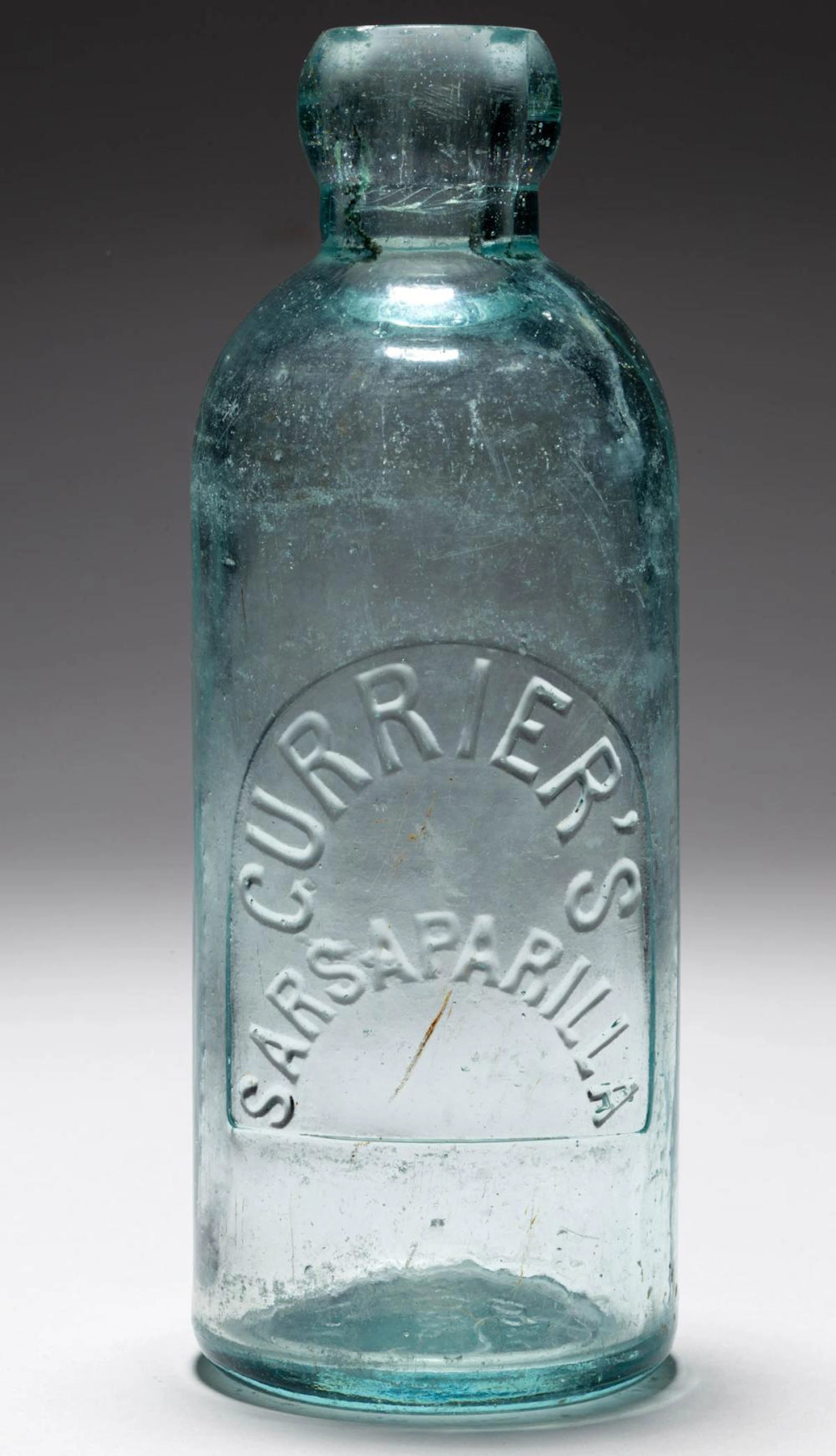 CURRIER'S SARSAPARILLA BOTTLE
