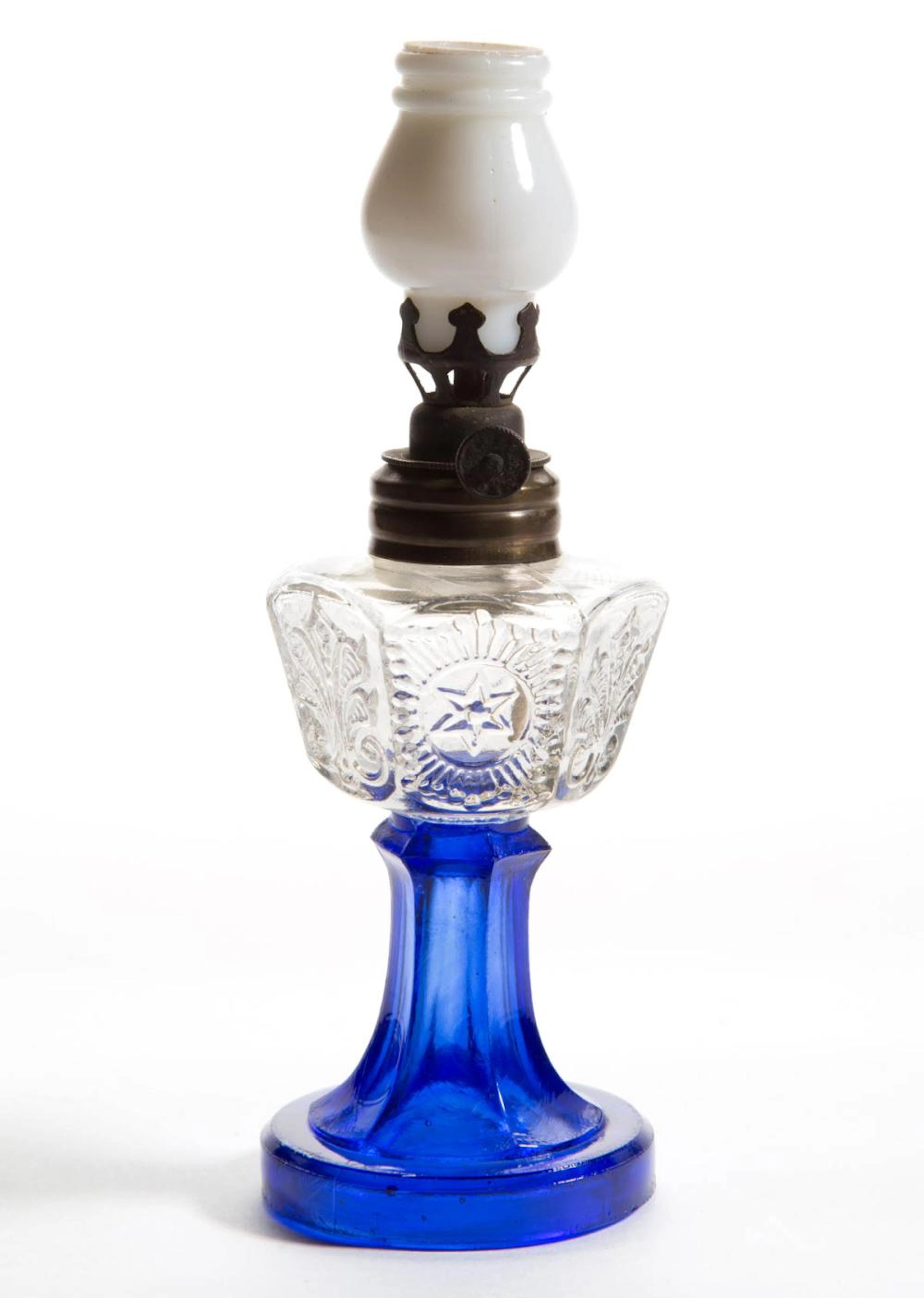 FLEUR DE LYS AND STAR MINIATURE STAND LAMP