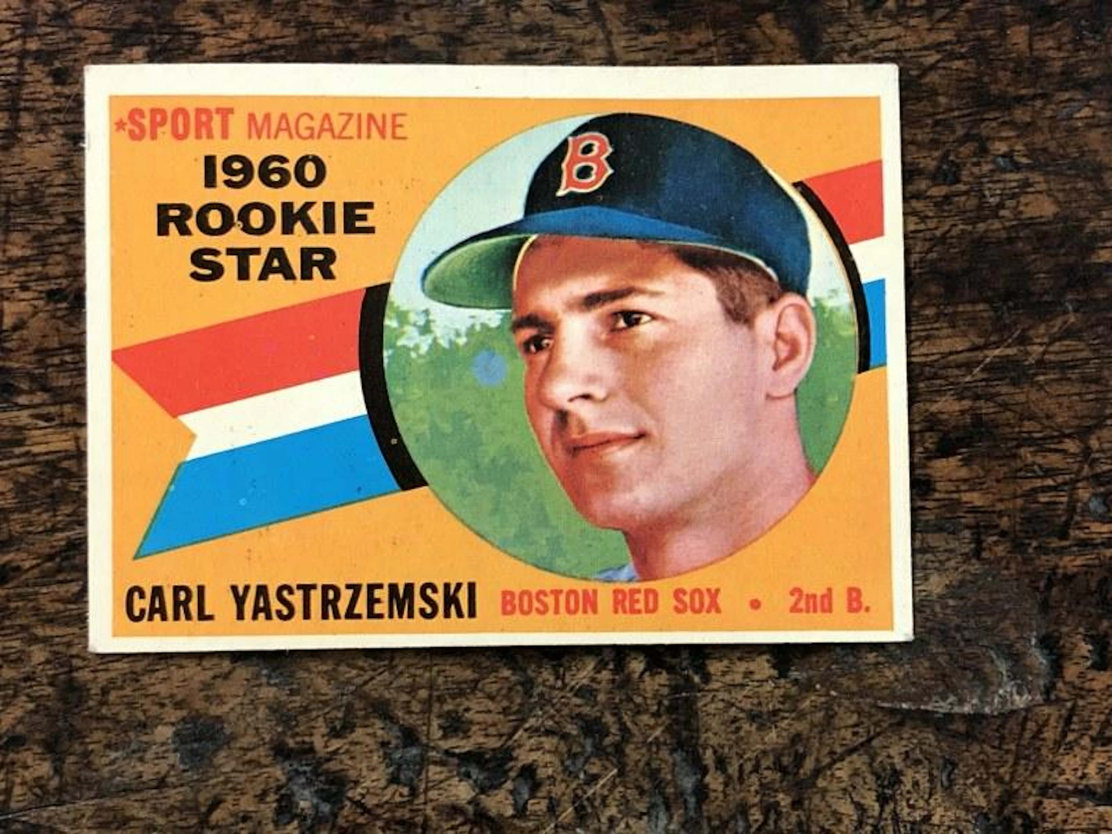 CARL YASTRMSKI TOPPS 1960 ROOKIE CARD, NICE ESTATE