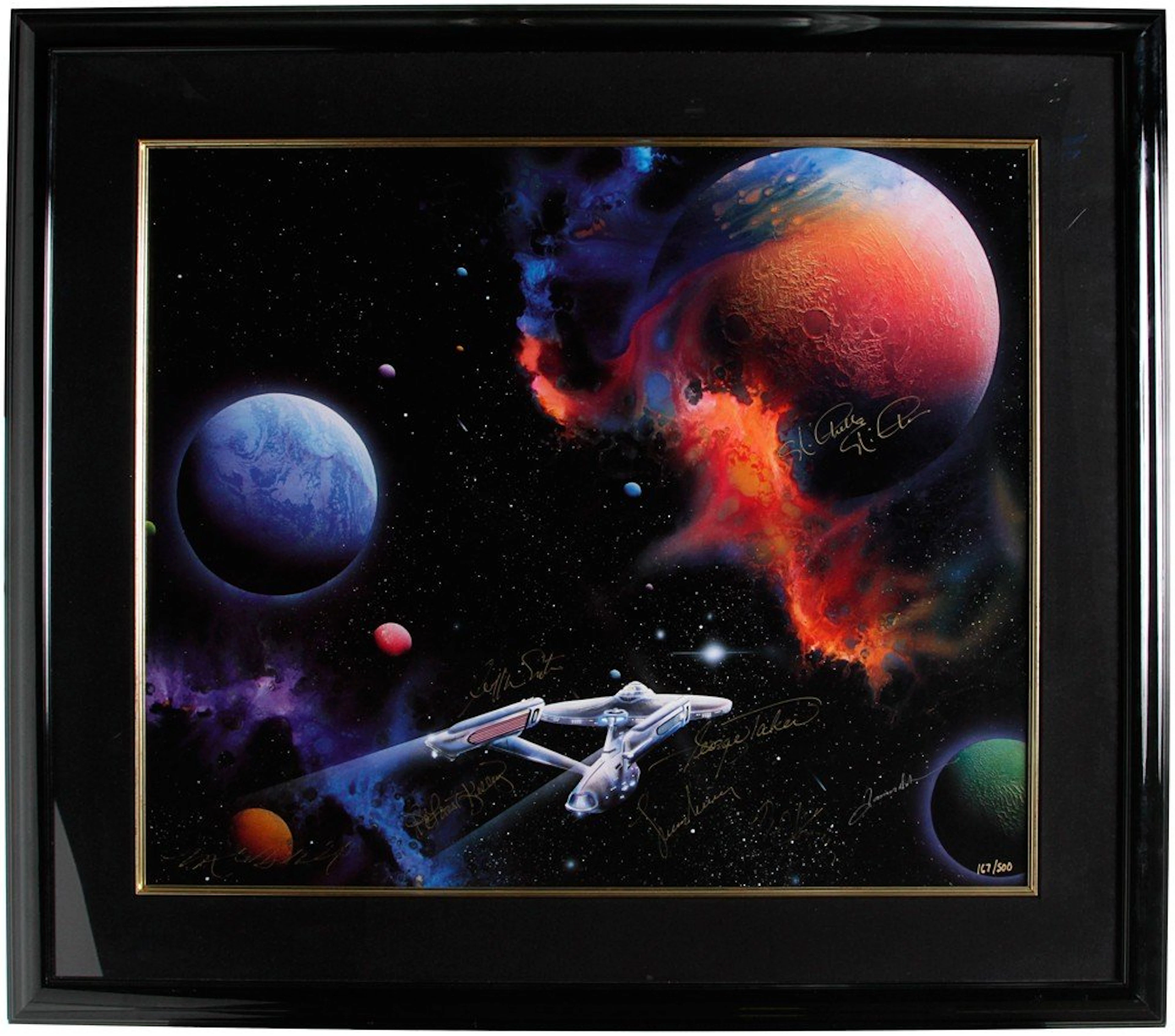 Star Trek Second Star to The Right... Painting